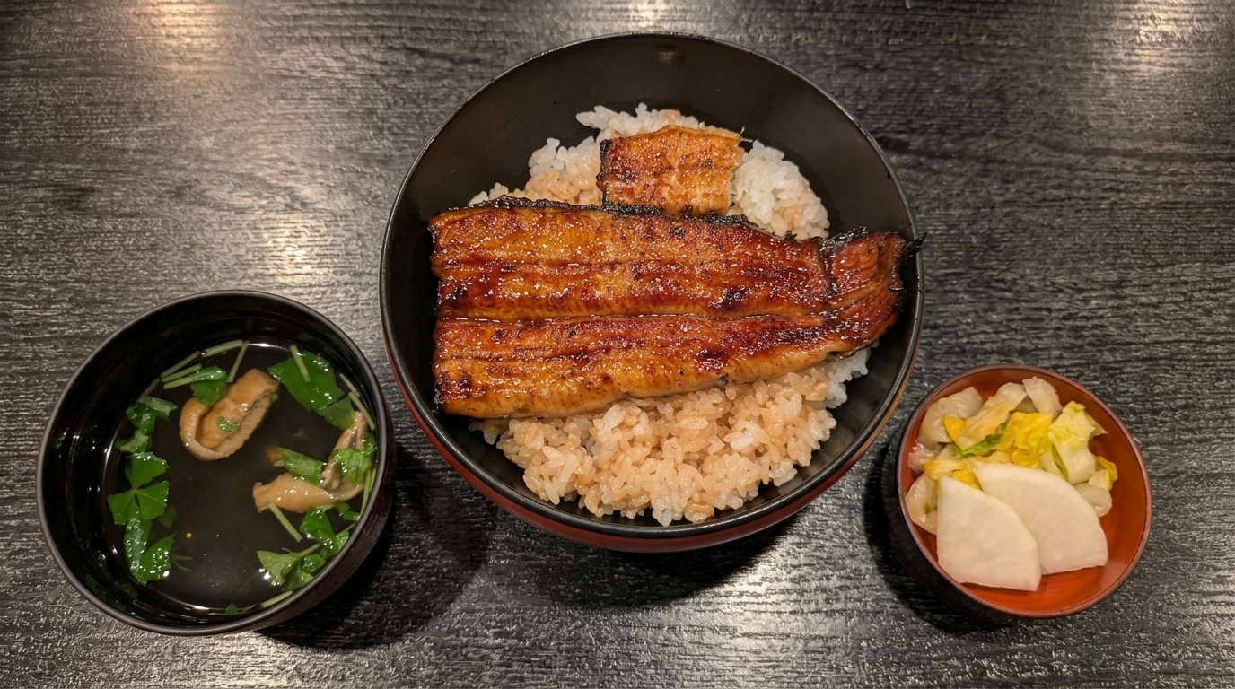 鰻 市松